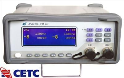 China AV6334 Optical Power Meter Data Storage , Recall , Output Function for sale