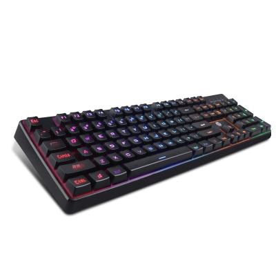 China Laptop\Desktop\PC Mechanical Feeling Computer\Gaming\Computer K300 RGB Gaming Keyboard Gamer Gaming Keyboard Wired Keyboards For HP for sale