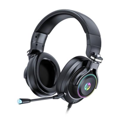 China Professional 500GS Earphone H500/H500SHIPPING AND HANDLING Wired RGB Gaming Headset HIGH FIDELITY 7.1 Backlit Earphones 3.5mm Stereo Gaming Headset For HP for sale