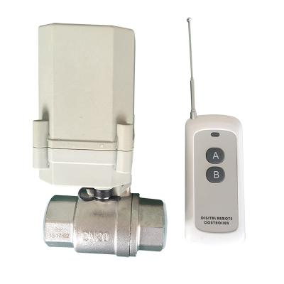 China New general! DN15 Stainless Steel Wireless Remote Control Motorized Valve for sale