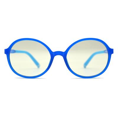 China Fashion anti-blue light glasses SIFIER high quality round oversize computer UV400 Anti Blue Light Glasses for women for sale