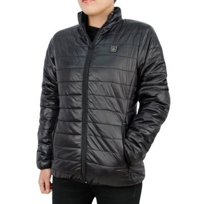 China Winter QUICK DRY outdoor stripper plus size women's jackets coat anorak rechargeable battery electric usb heated down jacket for women for sale