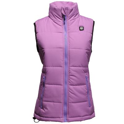 China 7.4V Outdoor Sports Carbon Fiber Heater 3 Levels Temperature Control Battery Waterproof Breathable Windproof Women Vest for sale