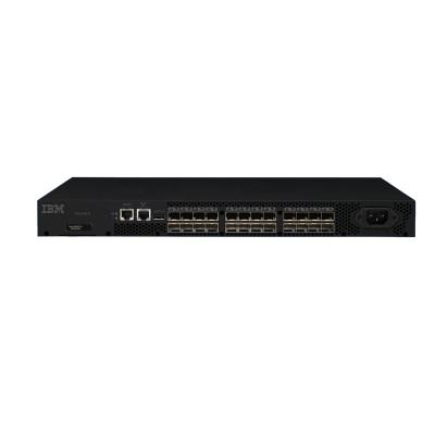 China IBM 8960-F24 SAN24B-6 32GB 24 Port FC Switch for Data Storage and Transfer with (8) Active for sale