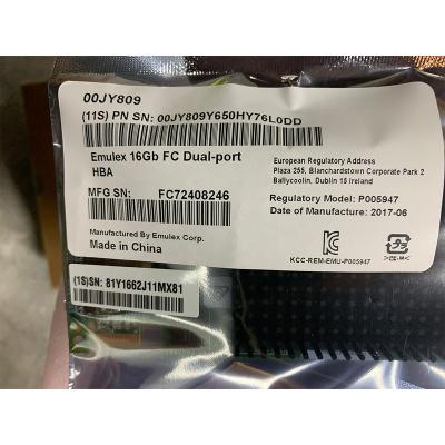 China Data Storage and Transfer 81Y1662 - Lenovo Emulex 16GB FC HBA Dual Port - FRU 81Y1665 for sale