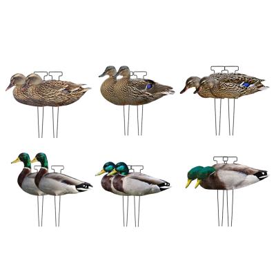 China Custom PP Mallard Silhouette Köder für die Jagd Wasserdichtes Anti-reflektierendes Mehrfach-Stil zu verkaufen