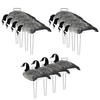 China OEM ODM Plastic EVA Canada Snow Goose Decoy Upright / Feeder Style With Flocked Head for sale