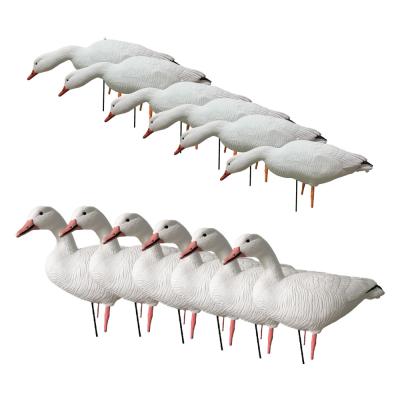 China 76x23x23cm EVA Foam Floating Snow Goose Decoys Full Body Customized For Hunting for sale