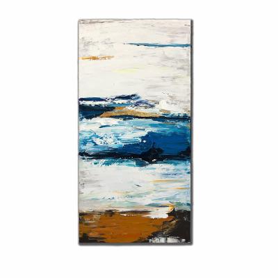 China Abstract Style Home Decor Colorful Textured Artwork Modern Abstract Wall Hanging Decor Landscape Oil Painting For Living Room for sale