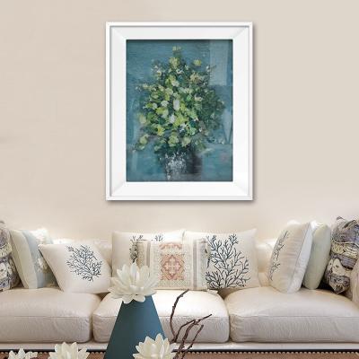 China Handgeschilderde bloemen Canvas schilderen Moderne kleur mes Olie schilderen voor woonkamer Home decor Op maat gemaakte maat aanvaard Te koop