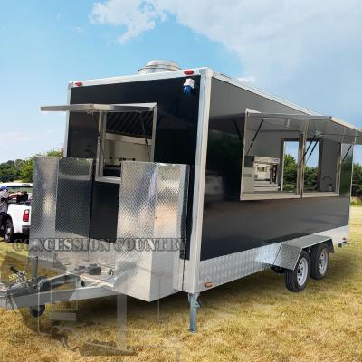 China Competitive price CONCESSION TRAILERS kitchen outdoor food trailer mobile food trailer for sale