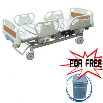 China THR-EB512 Electric Hospital Bed Hospital Bed 5 Function Medical Bed Using In Hospital For ICU Room for sale