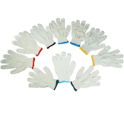 China Wholesale Custom Knitted Outdoor Activite Glove Construction Garden Cotton Labor Safety Working Gloves for sale