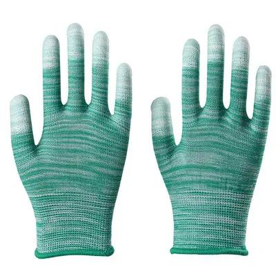 China High Quality Lined Workshop Liner PU Nitrile Coated Working Glove for sale