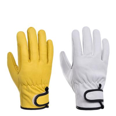 China Slip-Resistance Lash Leather Outdoor Work Gloves Welding Gloves Protective Work Gloves Wear Resistant Protection for sale