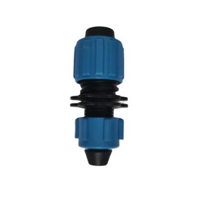 China Connect Drip Tape And Use Barbed Tape Drip Pipe Fitting Use With Nuts For Agriculture Irrigation System for sale