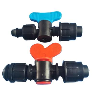 China Connect PE Pipe And Threaded Fittings Mini Bypass Valve Offtake For Irrigation PE Pipe for sale