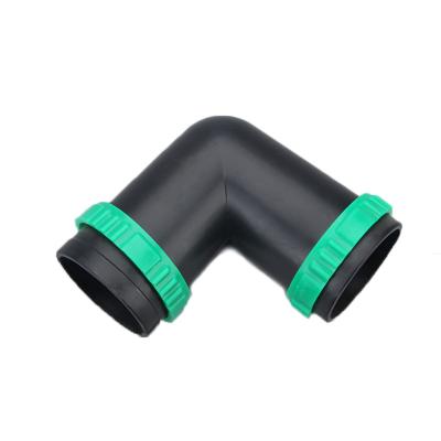 China Lay Flat Lay Pipe PE Flat Water Pipe Elbow For Irrigation for sale