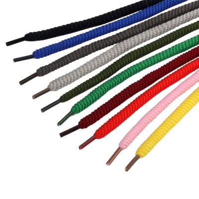 China Wholesale Viable Polyester Cord Belt Webbing Drawstring Belt Flat Rope for sale