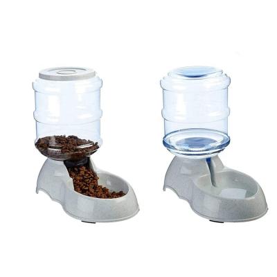 China Viable Custom Sohpety Pet Gravity Microchip Self Dispensing Automatic Slow Feeder Cat Puppy Dog Water Bowl for sale