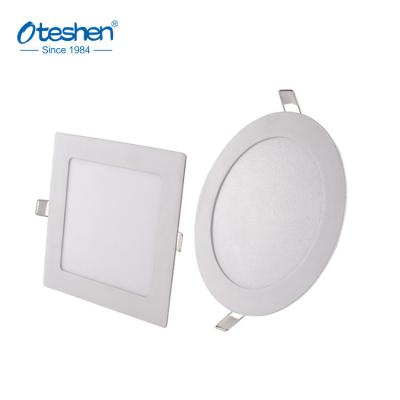 China Modern cheap price silm led recessed panel light round and square led indoor light for sale