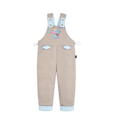 China Anti-wrinkle Pants For Boy Children Kids Cloth Suspender Pants Kids Bell Bottom Pants for sale