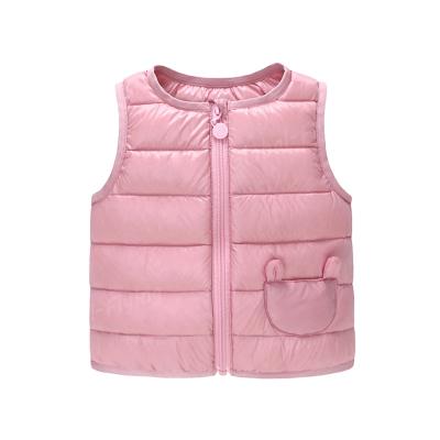 China Waterproof Children's Down Vests Baby Vest For Boys And Girls Baby Vests for sale