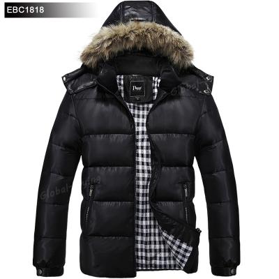 China Anti-wrinkle Support Customization Winter Fashion Down Waterproof Warm Jacket With Casual Fur Collar for sale