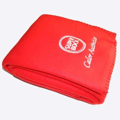 China Anti-pilling fleece airline blanket factory china anti-pilling plush airline flame retardant travel blanket 100%polyester for sale