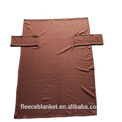 China 2017 Disposable Fleece TV Blanket With Sleeve AS SEEN ON TV Fleece Blanket for sale