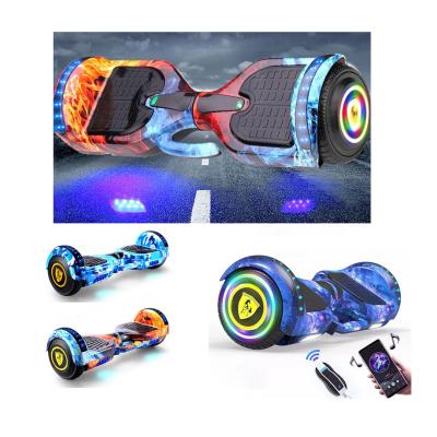 China 7 Inch Smart Child Two Wheel Self Balancing Adult Children Electric Hoverboards LED Lights Hover Board for sale