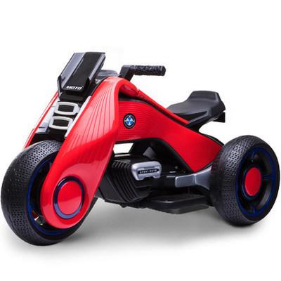 China 2021 Factory Price Hot Sale Kids Colorful Light Electric Motorcycle Children's Toy Cool Bike Kids Scooter 3 Off-Road Wheel for sale