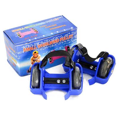 China Small Whirlwind Pulley Pulley Speed ​​Skate Roller Durable Outdoor Colorful Led Flashing Shoes for Kids and Adult for sale