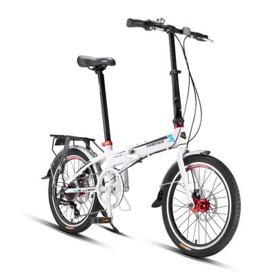 China Aluminum Alloy 20 Inch Mini Ultralight Compact OEM Folding Bike 7 Speed ​​Fold Aluminum Bicycle Bike For Kids Adults Work for sale