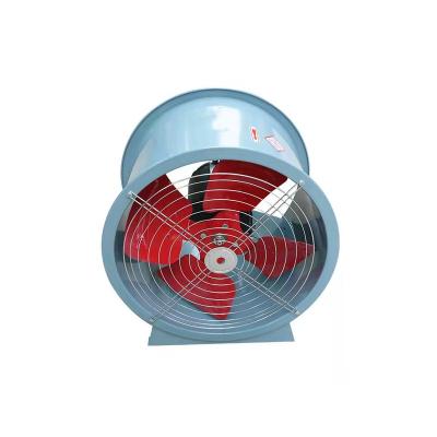 China Hotels smoke to exhaust high temperature single-speed two-speed low noise mixed flow fan for sale