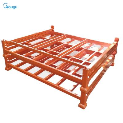 China Corrosion Protection Heavy Duty Powder Plated Industrial Rack Storage Shelves Pallet Shuttle Stacking Racks For Warehouse for sale