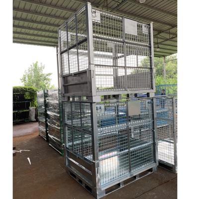 China Customized Stable Storage and Transport Plant Storage Steel Rack Shelf Assembled Racks Lift for Pallet and Pallet Rack Metal Cage for sale