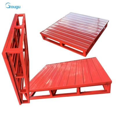 China Factory Price Customized Steel Pallet Metal Pallet Steel Pallet Directly Stacking Pallet for sale