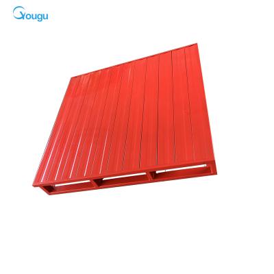 China Save Space Warehouse Cargo Transport Equipment Steel Container Metal Pallet And Material Handling Equipment for sale