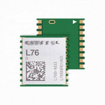 China Jz Chip Ultra-small Size GNSS Multiple GPS Systems BeiDou QZSS Satellite Module L76B L76B-M33 Module Support for sale