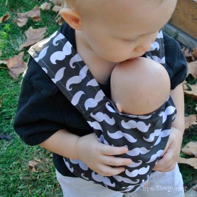 China Bag Baby - Doll Carrier Children's Straps Infant Toy Backpack Feeding Toy Play Set For Dolls Front Storage Portable Baby Bag for sale