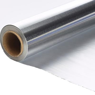 China Professional Suppliers Silver Color Food Grade Package Household Baking Frozen Barbecue Aluminum Foil Film In Roll for sale