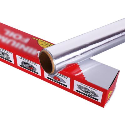 China Cooking Disposable Food Aluminum Foil Factory Outlet Kitchen Use Food Grade Aluminum Foil Roll Film for sale