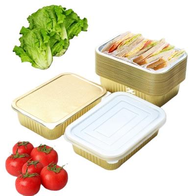 China Wholesale Customized High Quality Hot Selling Aluminum Food Reusable Aluminum Storage Boxes for sale