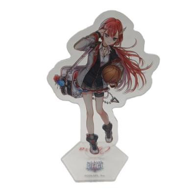 China Modern Cartoon Style Customized Acrylic Printed Decoration Standee for sale