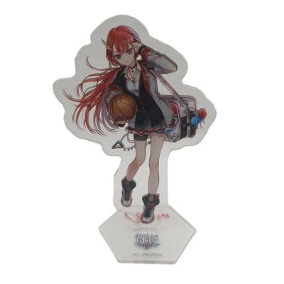 China New Product Modern Custom Plastic Display Clear Rack Acrylic Standee for sale