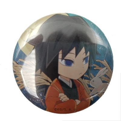 China High Quality Japan Demon Slayer Factory Direct Selling Tinplate Badge Metal Material Can Be Customized Style Style for sale