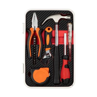 China DIY Tools 18 in 1 Multifunctional Tool Kit with Screwdriver Bit and Drive Bit Handle and Claw Hammer for sale