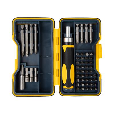 China Tool Kit 53 in 1 Multifunctional Ratchet Screwdriver Tool Kit with Bit and Magnetic Bit Extension Bar for sale