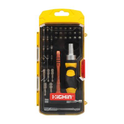 China 39 Piece Ratchet Screwdriver Bit Set , Precision Screwdriver HYZ02939 for sale